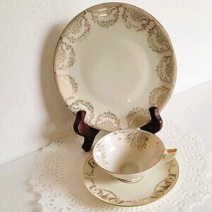 HEINRICH Germany Cup Saucer Plate Mixed Collection Wunsiedel Bavaria Porcelain